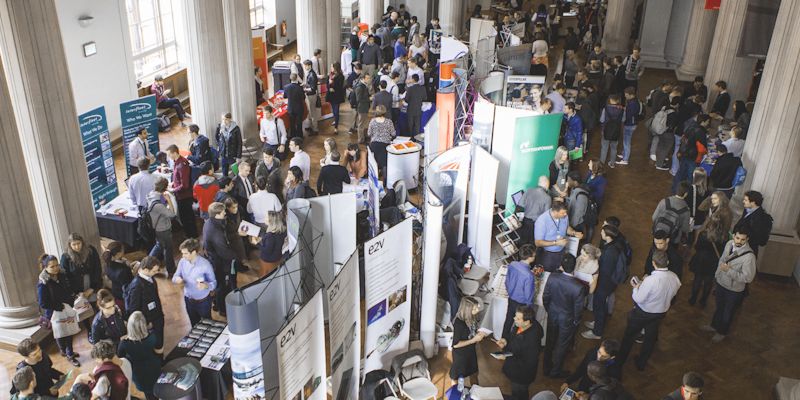 Recruitment fair at the University of Leeds