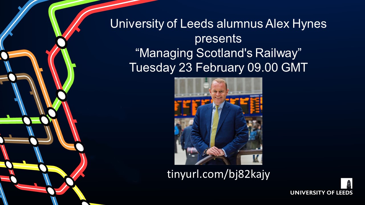 Alumni webinar Alex Hynes