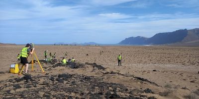 SEE students conducting research in Lanzarote