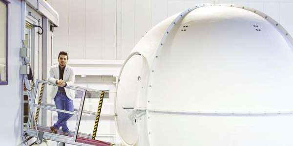 Driving simulator at the Institute for Transport Studies, University of Leeds