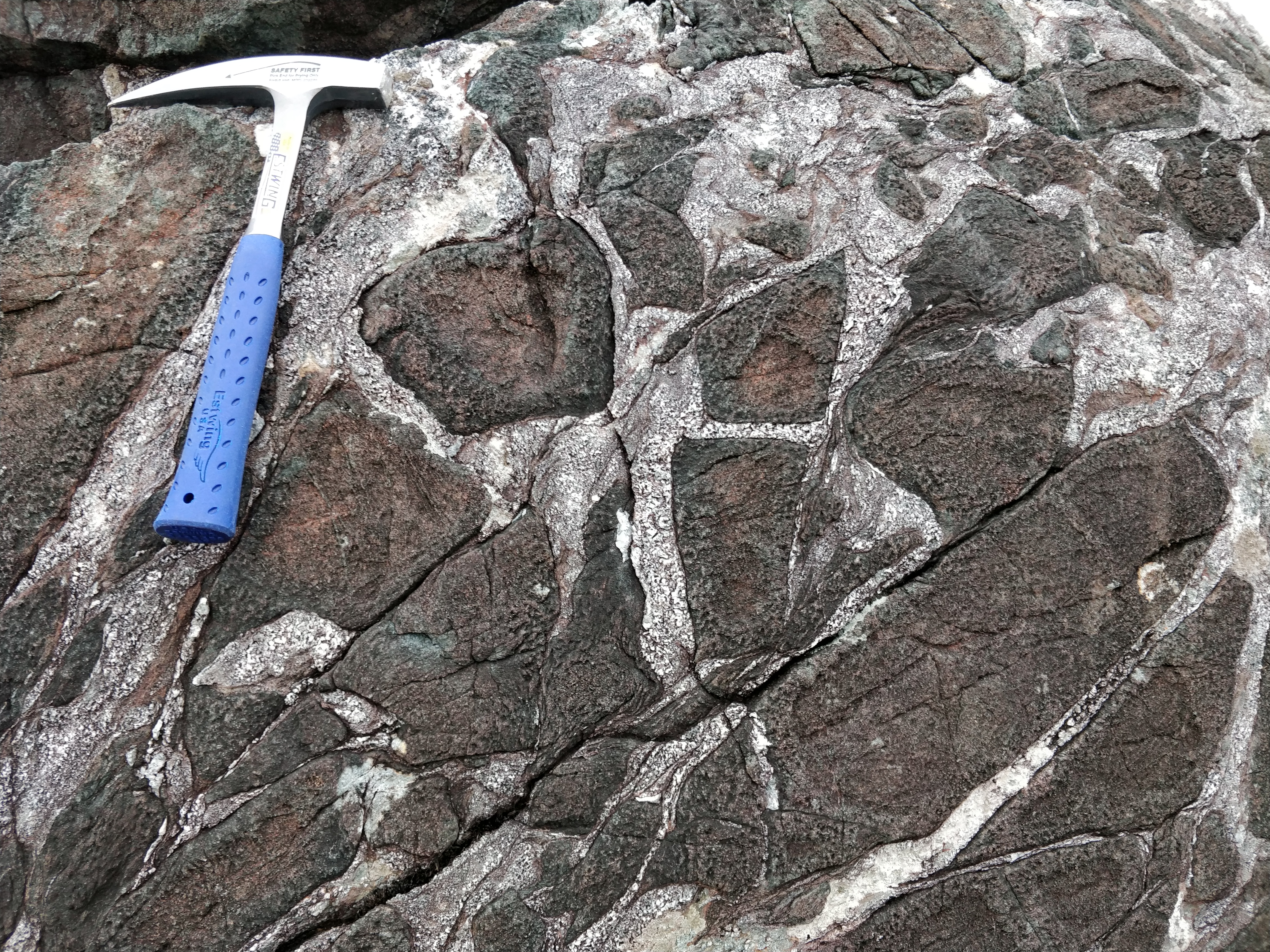 Large scale melt-rock interaction