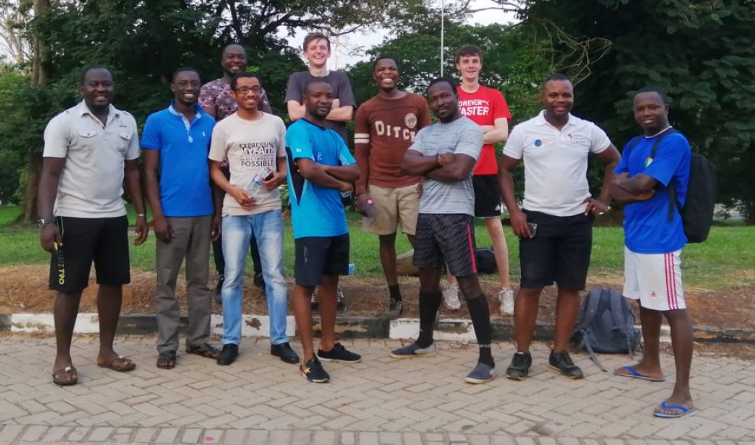 Students at the SWIFT summer school in Ghana