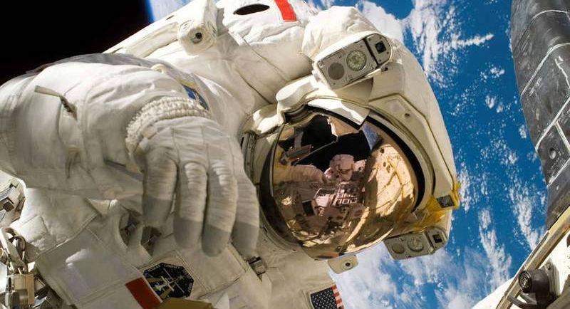 NASA Astronaut in space.