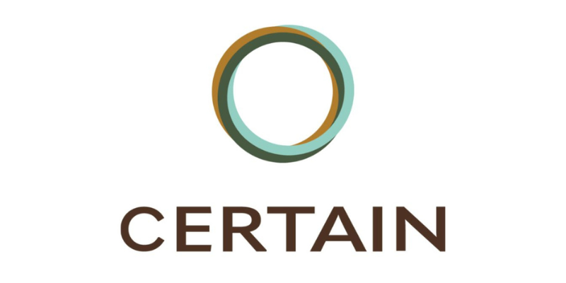 CERTAIN logo
