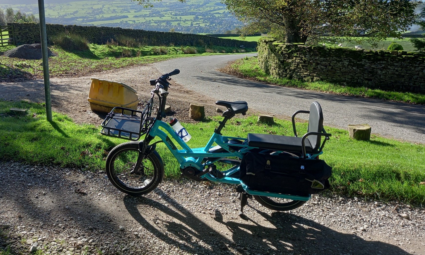 pic of an electric scooter in the countryside