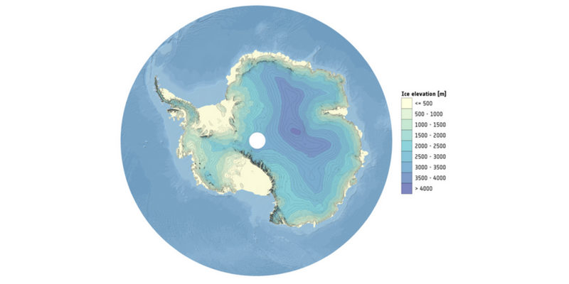 CryoSat gives best 3D view of Antarctica yet