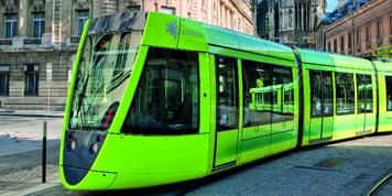 Image of an electric tram