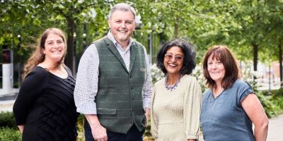 NAPIC co-directors. From left to right: Professor Karen Polizzi (Imperial College London) Professor Derek Stewart (James Hutton Institute) Professor Anwesha Sarkar (University of Leeds) Professor Louise Dye (University of Sheffield)