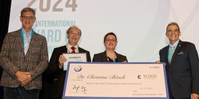 Dr Christine Bösch receives prestigious bioinnovation award