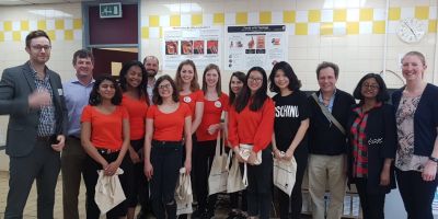 A group of students from the School of Food Science and Nutrition.