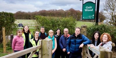 New public route unveiled at Gair Wood