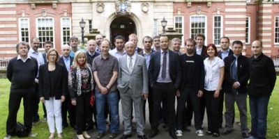 Members of the NeTIRail-INFRA consortium pictured at the first project meeting.