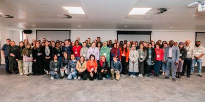 Group image of all the attendees of the Faculty of Environment Alumni Careers Day