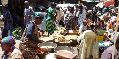 Africa's second largest market, Kumasi, Ghana. Credit: Alex Roberts