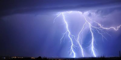 Image of a lightning storm