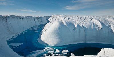 Image of the ice sheets in Greenland