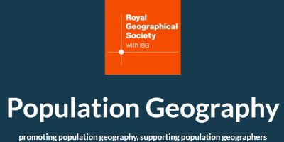 population geography RGS logo