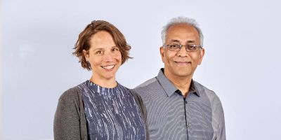 Dr Sally Russell and Dr Chandra Balijepalli from the University of Leeds
