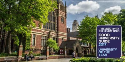 University of Leeds is The Good University Guide University of the Year 2017