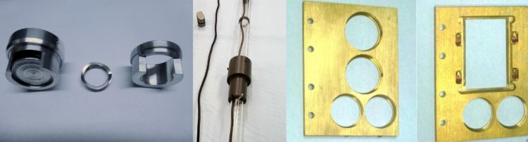 Minirhizotron resin sample slide holder