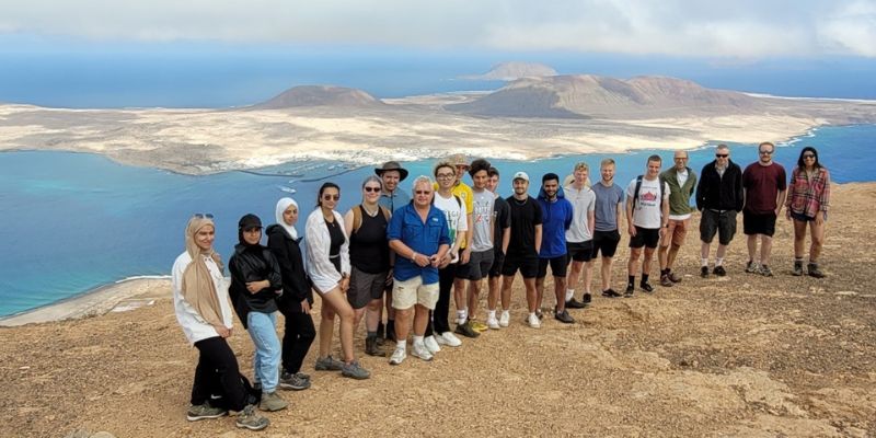 Fieldwork in Lanzarote with Earth Sciences at Leeds