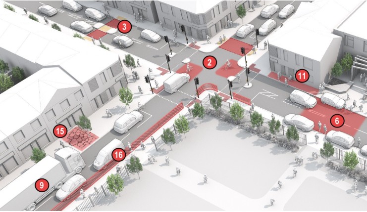 Safe street planning