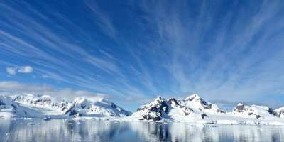 A wide view of ice sheets in Antarctica. Image credit: jcrane on Pixabay