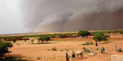 Image of an African desert - Francoise Guichard, Laurent Kergoat, CNRS Photo Library