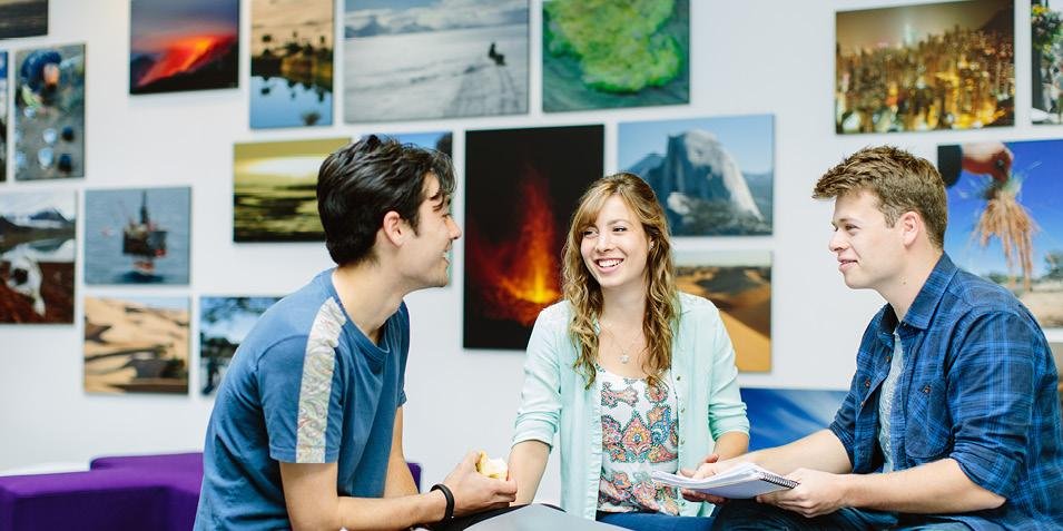Undergraduate students in the School of Earth and Environment